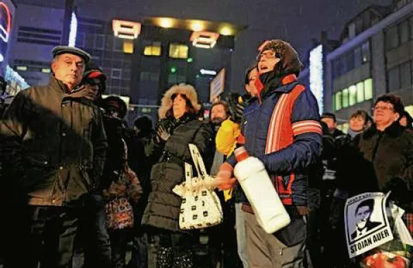 Protest v Mariboru