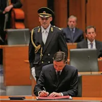 Borut Pahor je prisegel kot četrti predsednik republike