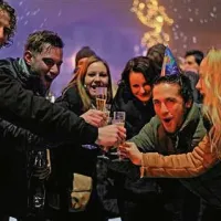 V Ljubljani je na prostem silvestrovalo več kot 40.000 ljudi
