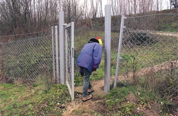 Blizu počivališča Šempas (tudi) divjadi puščajo celo odprta vrata