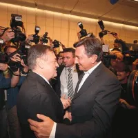 Pahor ni dobil zaupnice, na predčasnih volitvah je zmagal Janković, oblast pa je prevzel Janša, ki ostaja brez zaupanja Foto: Leo Caharija, arhiv PN
