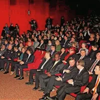 V prvi vrsti polne dvorane portoroškega Avditorija je sedel tudi predsednik republike Borut Pahor