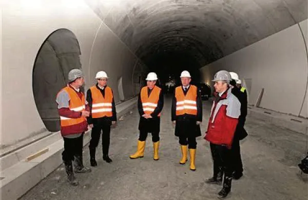  Gradnja predora se počasi zaključuje