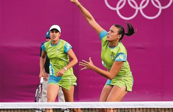Koprčanka Andreja Klepač (desno) bo v tokratni slovenski reprezentanci v Izraelu najstarejša