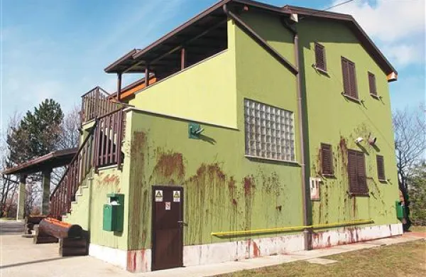 Člane lovske družine Istra Gračišče je v ponedeljek pričakal takšen prizor