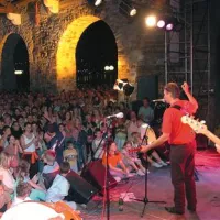 Danilo Kocjančič na večeru Pod Primorskimi zvezdami v domačem Kopru poleti 2005