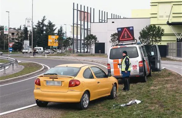 Cestninski nadzorniki včeraj na izvozu Slavček