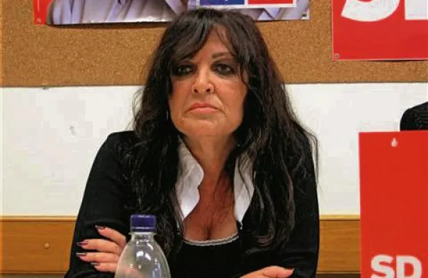 Do volitev je koprsko SD začasno vodila podpredsednica  Majda Šuligoj. Foto: Nives Krebelj.