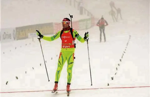 Faku bron v sprintu, zmaga Svendsnu