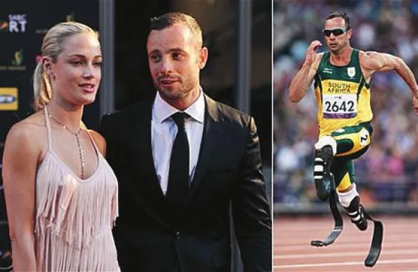 Najbolj znan paraolimpijec na svetu Južnoafričan Oscar Pistorius in njegova pokojna partnerka Reev Steenkamp
