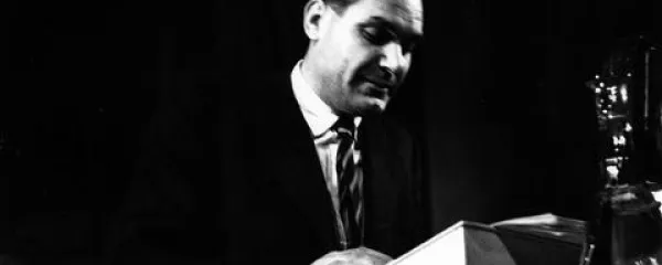 Julij Beltram govori na 2. kongresu  Komunistične partije Svobodnega tržaškega ozemlja v   Izoli, 9. oktobra 1949