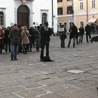 Na Primorski vstaji v Kopru 50 protestnikov