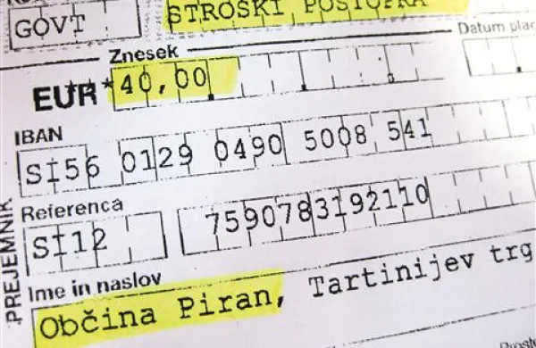 Sodno takso oziroma stroške vodenja postopka lahko zaračunava tudi občinska inšpekcija, ne le sodišče  