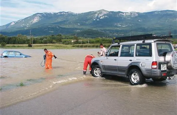 Izračunali bodo lahko, do kod lahko ob nalivih seže gladina reke Vipave in še marsikaj drugega
