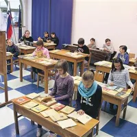 Kako je bila učilnica videti pred leti