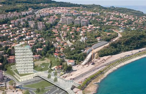 Gradbeni projekt Jadra bi Semedelo z nadhodom povezal s Koprom, novi center pa bi namenili različnim dejavnostim