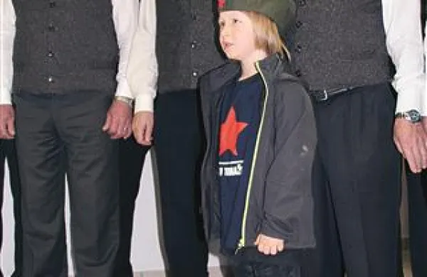 Partizanske so zapeli starejši in tudi mlajši