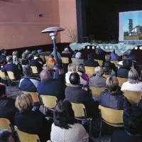 Štiridesetminutni dokumentarec so si ogledali številni občani