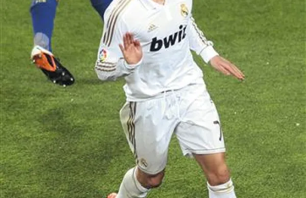Cristiano Ronaldo je za madridski Real zadel v deveti minuti (fotografija je iz arhiva)