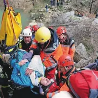 V vaji so sodelovale različne službe, ki posredujejo ob tovrstnih nesrečah