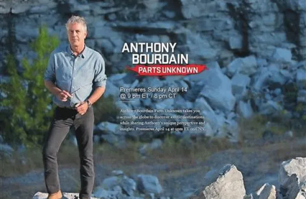 Anthony Bourdain Slovenije še ni obiskal niti med svojo kariero na Travel Channelu niti v novi seriji na CNN. Ko je snemal oddajo na Hrvaškem, pa ga je navdušil istrski Motovun.
