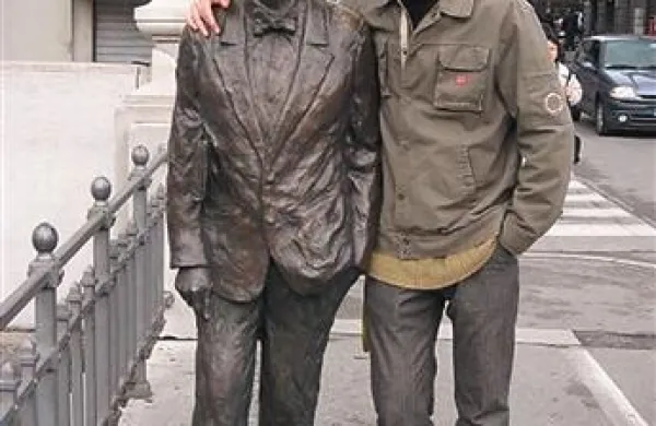 Nejc Štukl in James Joyce v Trstu