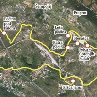  Poznavalci  življenja in dela L.  K.  Moserja so  devet jam oziroma votlin, ki jih je raziskoval ta veliki tržaški naravoslovec in jamar, povezali v tako imenovano Moserjevo pot