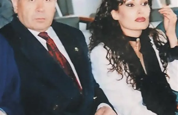 Danilo Kovačič in Anila Tanasi Kodrič na sojenju aprila 1994