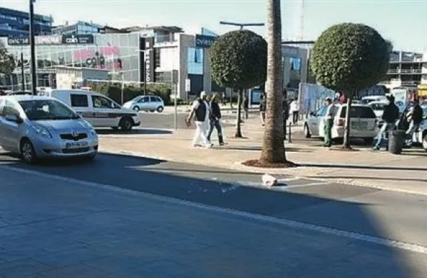 V središču Kopra se je  okoli 7.40  zgodila hujša prometna nesreča