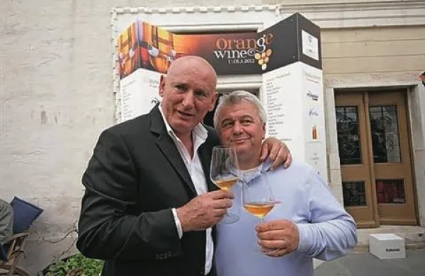 Vinarja Raspopović in Clai lani na 1. Festivalu oranžnih vin v Izoli