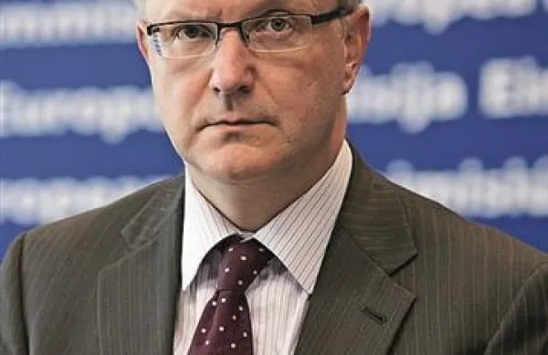 Evropski komisar za denarne in gospodarske zadeve Olli Rehn