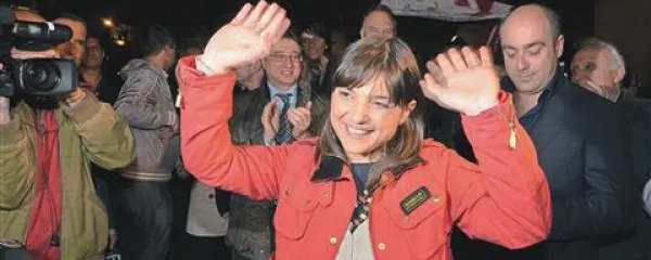 Debora Serracchiani (Demokratska stranka), nova guvernerka dežele Furlanije-Julijske krajine
