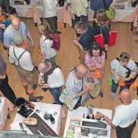 Festival je potekal v domala celotni Manziolijevi palači v Izoli