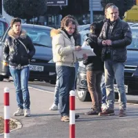 Sojenje v Kopru so spremljali tudi sorodniki obeh obsojenih Italijanov. Skrajno desno je tudi Giambattista Zambetti, z vzdevkom Pajek, ki je od sredine aprila v priporu