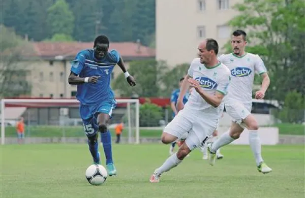 Welle N'diaye je prispeval enega od treh novogoriških zadetkov na dvoboju z Aluminijem