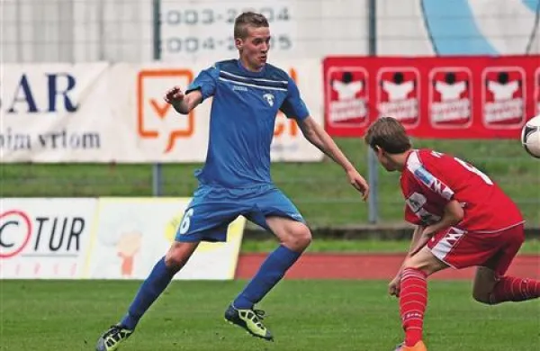 Do  končnih 2:0 je s krstnim prvoligaškim golom Gorico popeljal Boštjan Frelih (desno)