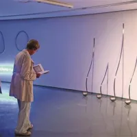 Z razstave  Osebni laboratorij Zmaga Lenárdiča