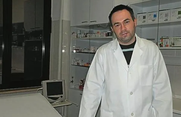 Član iniciative Danijel Bešič Loredan iz bolnišnice Valdoltra