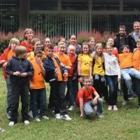 Otroški zbor GŠ Izola je prepričal z izvedbo  istrske Buha skaka  pu košare, v kateri je sodelovala etno skupina Vruja 
