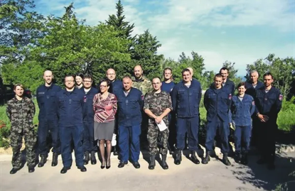 Pripadniki 430. mornariškega diviziona iz Ankarana so se, skupaj z nekaj družinskimi člani, udeležili skupne krvodajalske akcije
