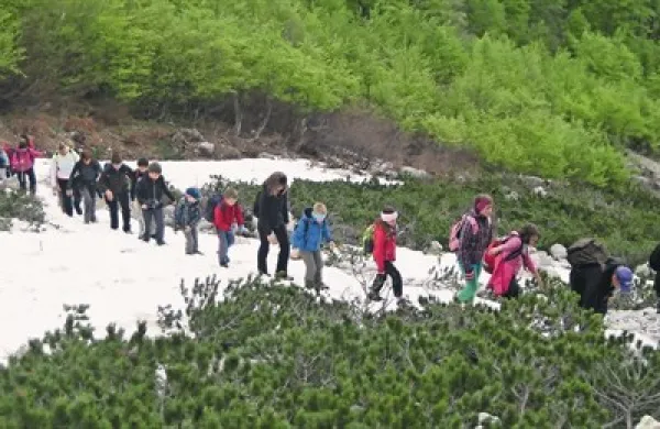 V okviru uspešne akcije Mlad bist'rški planinc so letos organizirali že četrti izlet za planinski pomladek