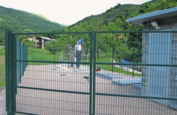 Občina Vipava je v Sanaboru lani zgradila novo čistilno napravo in javno kanalizacijo s priključki