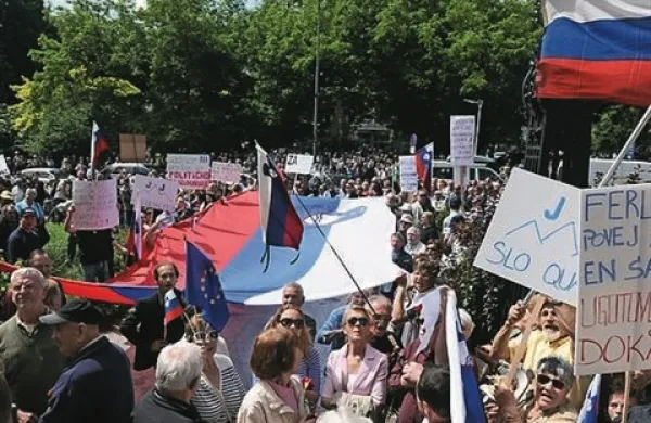 Vstajniki: obsodba Jan&scaron;e zgodovinska v procesu oči&scaron;čenja političnega prostora