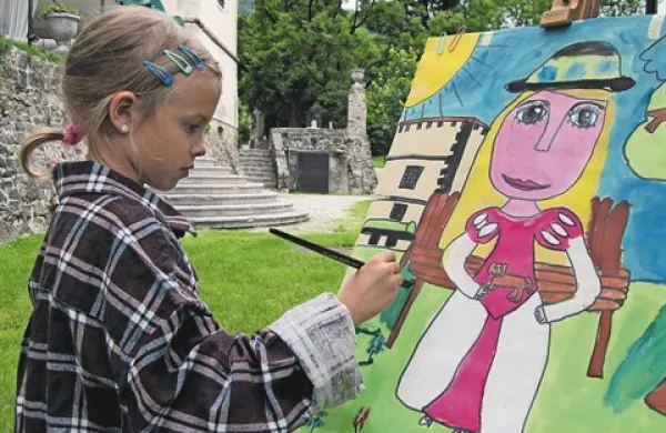  Na četrtem Ex-tempore Kromberk 2013 je sodelovalo 27 odraslih udeležencev in sedem otrok