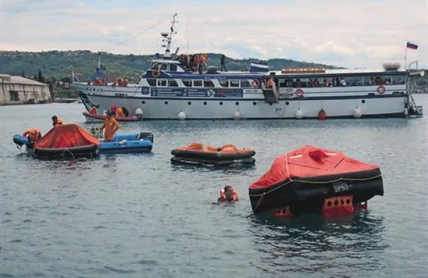 Utrinek z dnevov iskanja in reševanja na morju