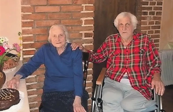 Emilia Žnidaršič je praznovala 101. rojstni dan