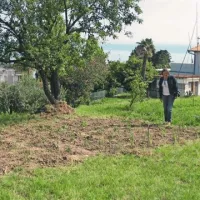 Stanovalci Kažuna so že posadili vrtnine na vrtu piranskih tabornikov, v kratkem bodo lahko poprijeli za delo tudi v vrtu, ki jim ga je namenila občina