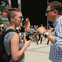 Parade ponosa se je udeležil tudi predsednik republike Borut Pahor