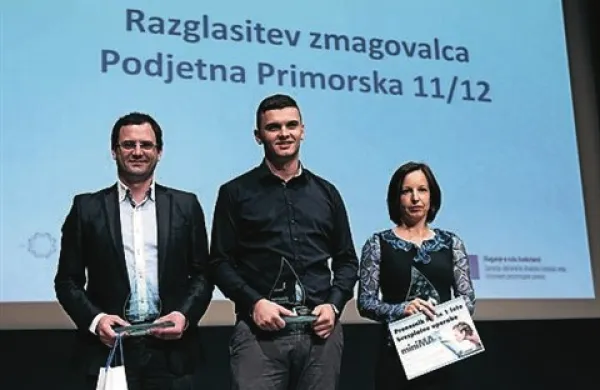 Lanski zmagovalci Podjetne Primorske