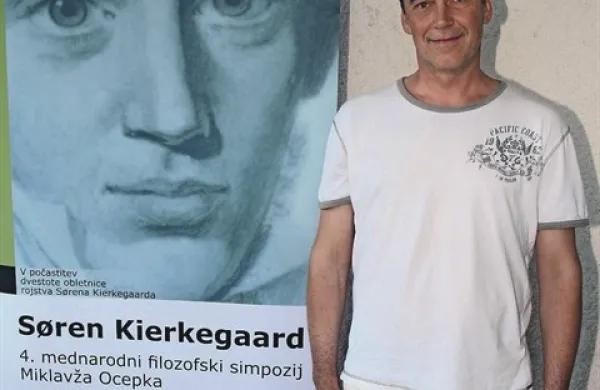 Primož Repar je najzaslužnejši za mednarodni simpozij o Kierkegaardu
